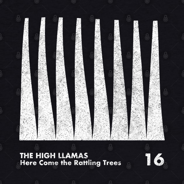 Here Come The Rattling Trees / The High Llamas / Minimalist Artwork by saudade